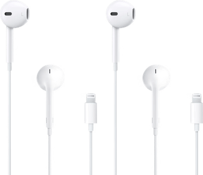 Apple Earpods Lightning Connector duo pack