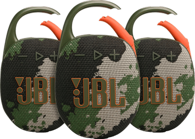 JBL Clip 5 Squad 3-pack