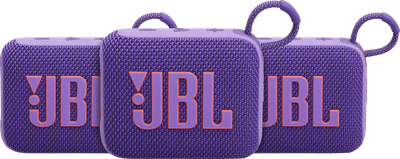 JBL Go 4 Paars 3-pack