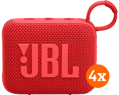 JBL Go 4 Rood 4-pack