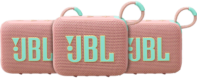JBL Go 4 Roze 3-pack
