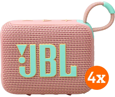 JBL Go 4 Roze 4-pack