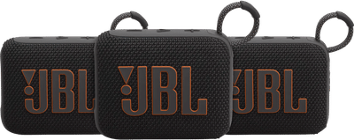 JBL Go 4 Zwart 3-pack