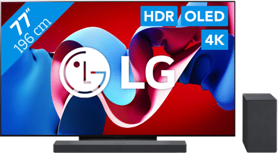 LG 77" OLED EVO C4 4K (2024) + LG DSC9S (2024)