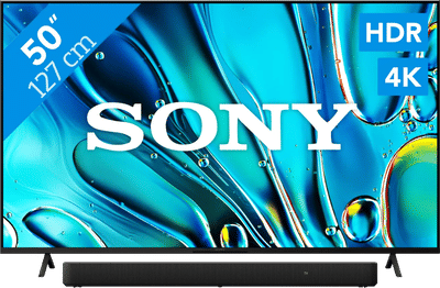 Sony Bravia 3 50" 4K Led (2025) + Sony HT-S2000 Zwart