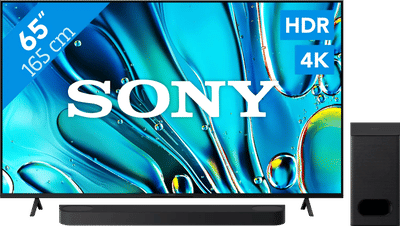 Sony Bravia 3 65" 4K Led (2025) + Sony Bravia Theatre Bar 6 Zwart
