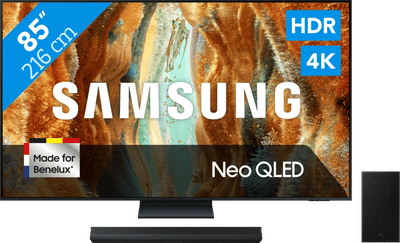 Samsung 85" Neo QLED QN73F 4K (2025) + Samsung HW-B750F (2025)