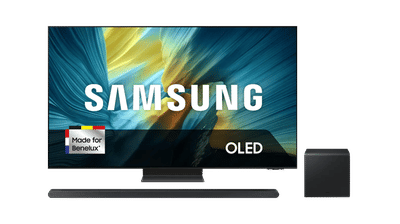 Samsung 55" OLED S95F 4K (2025) + Samsung HW-S800D Zwart
