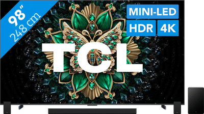 TCL 98" QD Mini-led C61K 4K (2025) + TCL Q85H PRO