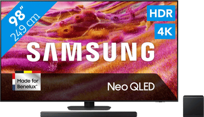Samsung 98" Neo QLED QN90F 4K (2025) + Samsung HW-QS700F (2025)