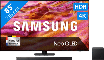 Samsung 85" Neo QLED QN90F 4K (2025) + Samsung HW-QS700F (2025)