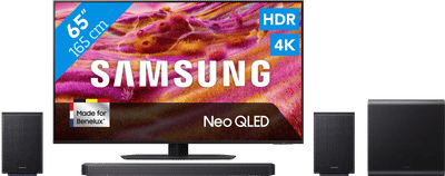 Samsung 65" Neo QLED QN90F 4K (2025) + Samsung HW-Q930F (2025)