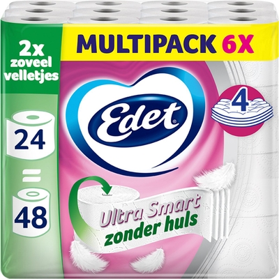 Edet 4-laags toiletpapier - 48 rollen