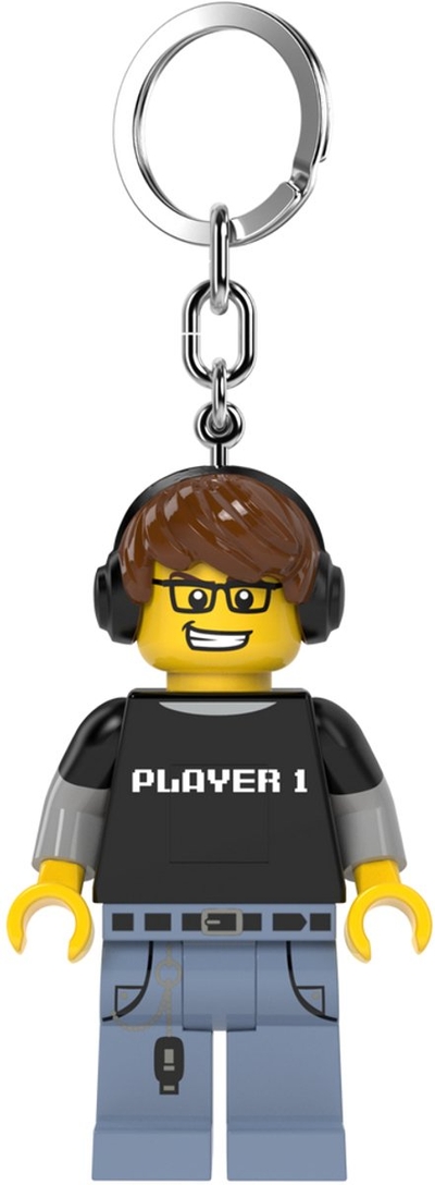 Joy Toy (IT) LEGO MiniFiguur Light-Up Keychain Video Game Guy 8 cm Keyrings