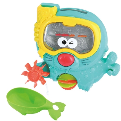 Play Badspeelgoed Spattende Zeehond met Duikbril