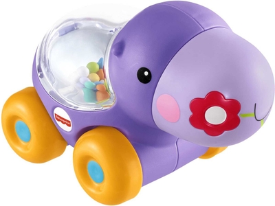 Fisher Price Paars Nijlpaard kruipviendje