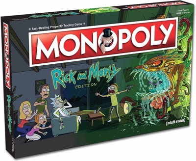 Monopoly Rick & Morty - Engelstalig Bordspel (ENG)
