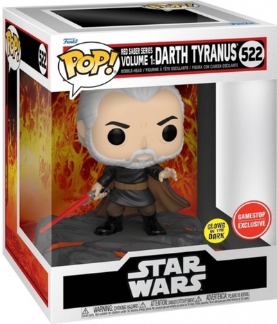 Pop! Red Saber Series Volume 1: Darth Tyranus - Funko Pop #522