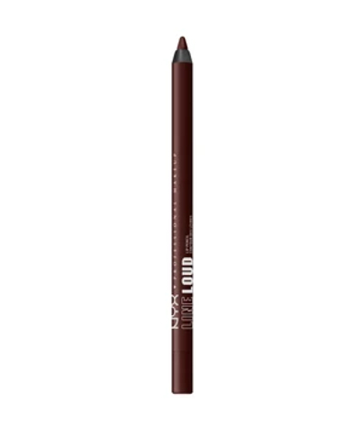 NYX Line Loud Lip Pencil lippotlood voor zacht aanvoelende, gladde lippen - No Wine-in