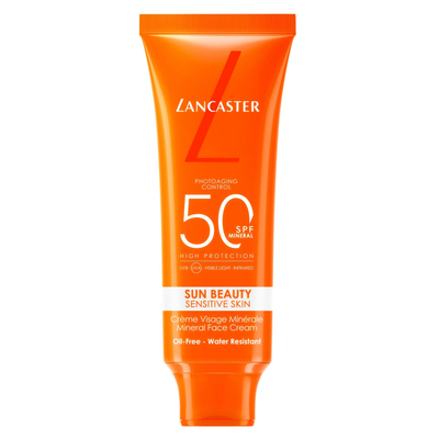 Lancaster Sun Beauty Sensitive Skin Zonnecrème 50 ml | SPF 50 |