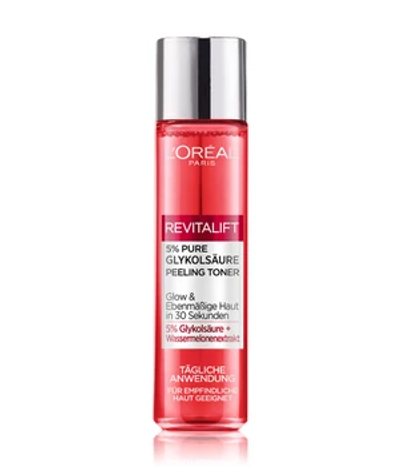L'Oréal Paris Revitalift 5% Pure Glycolzuur Peeling Toner Gezichtsscrub 180 ml