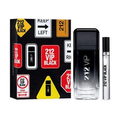 Carolina Herrera 212 Vip Men Black Gift Set