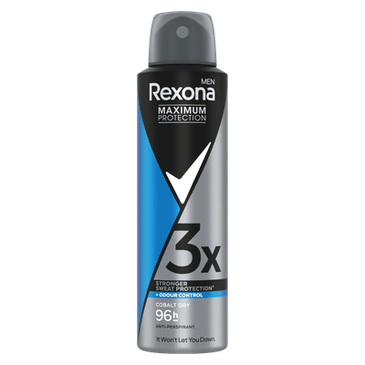 Rexona Men Maximum Protection Cobalt Dry Deodorant Spray 150 ML