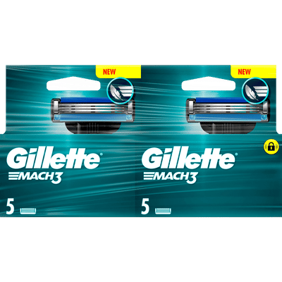 Gillette Mach 3 scheermesjes - 10 stuks