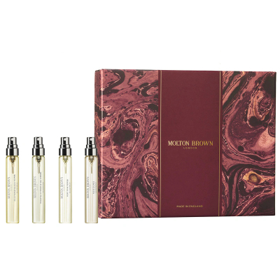 Molton Brown Gift Set Woody & Floral Fragrance Discovery Set 4 x 7.5 ml