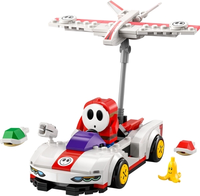 LEGO Mario Kart - Shy Guy in de Vleugelflitser