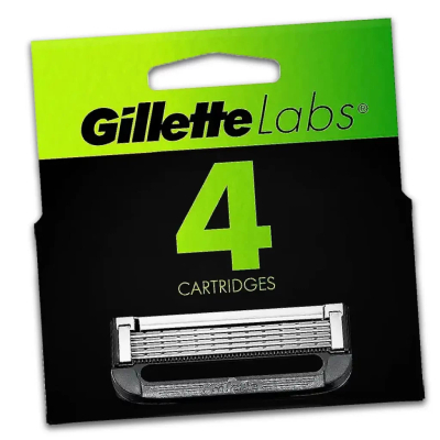 Gillette Labs scheermesjes - 4 stuks