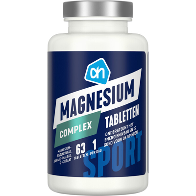 AH Magnesium complex tabletten Sportvoeding 60 stuks
