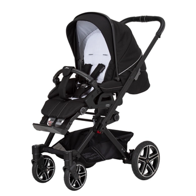 Hartan VIP GTS kinderwagen Casual Collectie Black Krijtstreep (823)