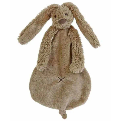 Happy Horse Konijn Richie Knuffeldoekje - Bruin - Baby cadeau