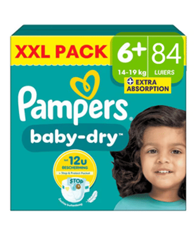 Pampers Baby Dry  luiers maat 6 plus - 84 stuks