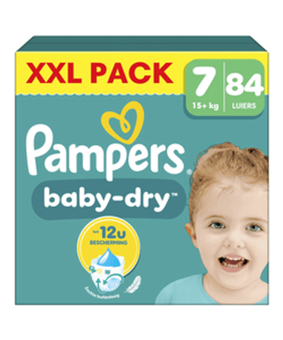 Pampers Baby Dry  luiers maat 7 - 84 stuks