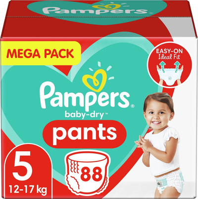 Pampers Baby Dry Pants  luierbroekjes maat 5 - 88 stuks