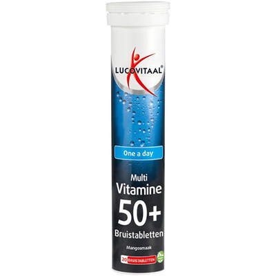 Lucovitaal Multi Vitamine 50+ bruistabletten 20st