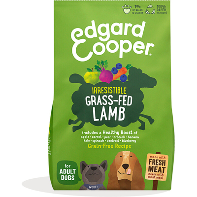 Edgard & Cooper Onweerstaanbaar grasgevoerd lamsvlees Hondenbrokken 1 kg