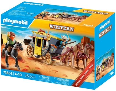 Postkoetsoverval in het Wilde Westen