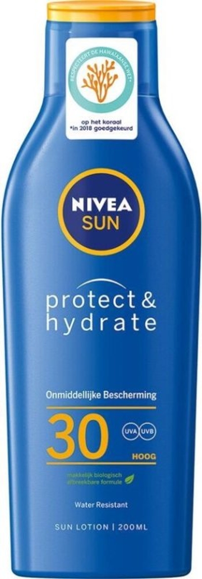 NIVEA SUN Protect & Hydrate zonnemelk - SPF30 - 200 ml