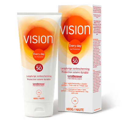 Vision Zonnebrand Every Day Sun Protection SPF50 180 ML