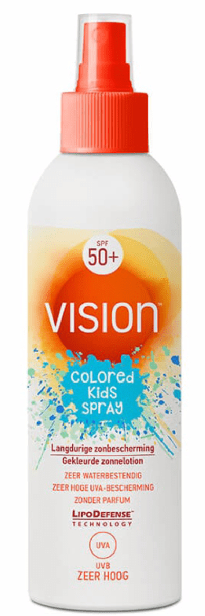 Vision Zonnebrand Spray Kids SPF50+ 180 ML