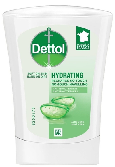Dettol No-Touch Aloë Vera Antibacteriële Handzeep Navulling 250 ML