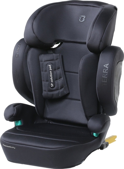 Titaniumbaby Autostoel Terra i size 100-150 cm - Zwart