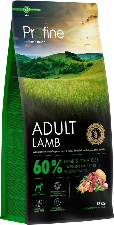 Profine Adult Lamb & Potatoes 12 kg hondenbrokken