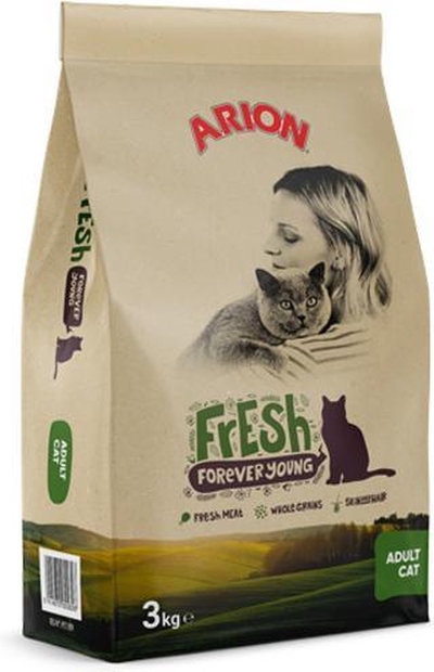 Kattenvoer  3 kg | Arion Fresh Adult kattenbrokken