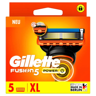 Gillette Fusion Power scheermesjes - 5 stuks