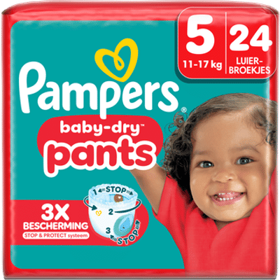 Pampers Baby Dry Pants  luierbroekjes maat 5 - 24 stuks