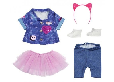Zapf Creation - BABY born BABY born Deluxe Jeansjurk Set 43cm